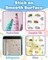 Reusable Sticker Book for Toddlers, Travel Stickers for Kids, Toddler Crafts Activities Toys, Birthday Gifts for Boys & Girls - Vehicle